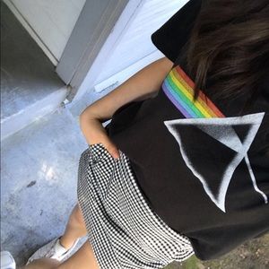 free people pink floyd prism tee